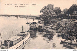 95 ARGENTEUIL BORDS DE SEINE LE PONT VUE ARTISTIQUE - Argenteuil