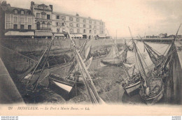 14 HONFLEUR LE PORT A MAREE BASSE - Honfleur