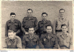 PHOTO 11.5 X 8 CMS LES GARS DE LA CHAMBREE SERVICE MILITAIRE A BAUMHOLDER EN 1950 - Guerre, Militaire