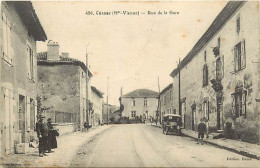 - Haute Vienne -ref-A607- Cussac - Rue De La Gare - - Other & Unclassified