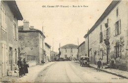 - Haute Vienne -ref-A607- Cussac - Rue De La Gare - - Sonstige & Ohne Zuordnung