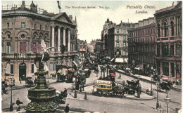 CPA Carte Postale Royaume Uni London  Piccadilly Circus  1906 VM81428 - Piccadilly Circus