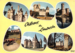 87-CHATEAUX EN LIMOUSIN-N°3937-D/0235 - Other & Unclassified