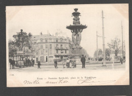 REIMS   FONTAINE BARTHOLDI  PLACE DE LA REPUBLIQUE       F274 - Reims