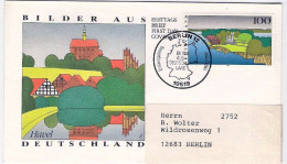 1995-Germania 100p."Vedute Della Germania"su Fdc Illustrata - Covers & Documents