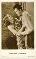 1930circa-cartolina Foto Nuova Greta Garbo-Nils Aster - Artistes