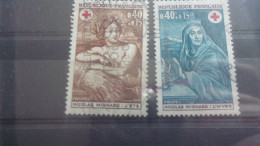 FRANCE SERIE COMPLETE OBLITEREE YVERT N° 1619.1620 - Used Stamps