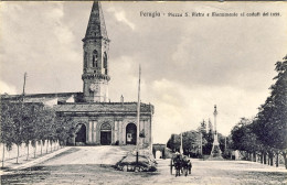 1912-"Perugia,piazza S.Pietro E Monumento Ai Caduti Del 1859" - Perugia