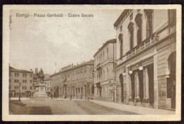 1930circa-"Rovigo,piazza Garibaldi E Teatro Sociale " - Rovigo