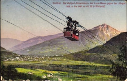 1930circa-"Sudtirol,die Vigiljoch Schwebwbahn Bei Lana-Meran Gegan Den Jfinger" - Bolzano (Bozen)