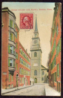 1912-U.S.A. "Mass.,Boston Christ Church (old North)" - Altri & Non Classificati