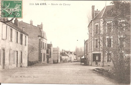 LA CITE (89) Route De Cheny En 1908 - Autres & Non Classés