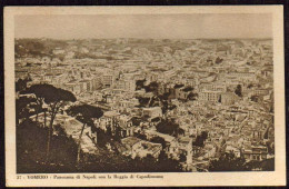 1930circa-"Napoli,panorama Di Napoli Con La Reggia Di Capodimonte" Edizione Sagr - Napoli (Neapel)