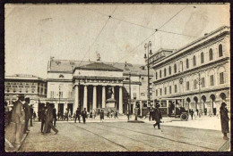 1930-Genova Piazza De Ferrari E Teatro Carlo Felice, Viaggiata - Genova (Genua)