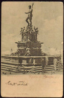 1904-Fontana Del Nettuno Ricordo Di Bologna,viaggiata - Bologna