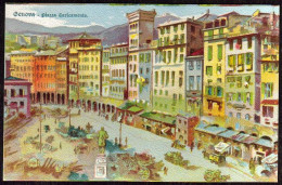 1900circa-"Genova,piazza Caricamento" - Genova (Genoa)