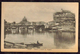 1930circa-"Roma Tevere E Vista Castel S.Angelo" - Autres & Non Classés