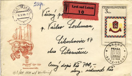 1968-Cecoslovacchia Fdc Viaggiata - FDC