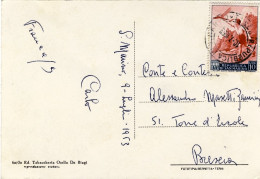 1953-San Marino Cartolina Foto Palazzo Del Governo In Perfetta Tariffa - Lettres & Documents