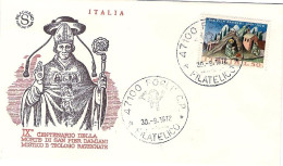 1972-s.1v."San Pier Damiani"su Fdc Illustrata - FDC
