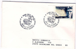 2000-L.800 Giordano Bruno Su Busta Annullo Commemorativo - 1991-00: Poststempel