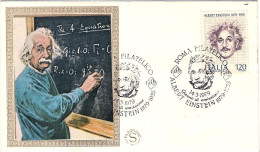 1979-s.1v."Albert Einstein"su Fdc Illustrata,annullo Commemorativo - FDC