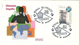 1978-s.1v."Informazione Fotografica"su Fdc Illustrata,annullo Commemorativo - FDC