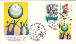 1978-s.3v."Giornata Del Francobollo"su Fdc Illustrata,annullo Commemorativo - FDC