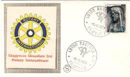 1979-s.1v."Congresso Mondiale Del Rotary"su Fdc Illustrata - FDC