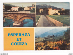 11 ESPERAZA Et COUIZA Entre Limoux Et Quillan Postée De Trèbes En 1980 - Limoux