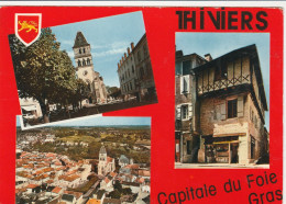 THIVIERS L'EGLISE VIEILLE MAISON VUE GENERALE MULTIE VUES 1983 TBE - Thiviers