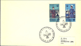 1963-Cipro S.2v."Scouts"su Fdc - Other & Unclassified