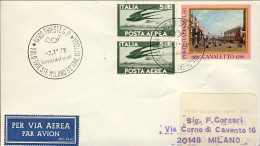 1968-volo Milano Trieste 50^ Anniversario Vittoria Con Annullo Speciale - 1961-70: Marcophilie