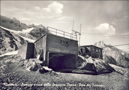 1956-cartolina Foto Dolomiti Stazione Arrivo Della Seggiovia Fedaia Pian Dei Fia - Trento