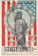 1918-U.S.A. Cartolina Patriottica "E Pluribus Unum" - Postal History