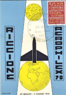 1970-cartolina Illustrata Aerophilex Riccione Annullo Della Manifestazione - 1961-70: Marcophilia