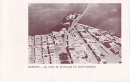 Photo   Djibouti Ville Et Palais Vue Aérienne - Djibouti