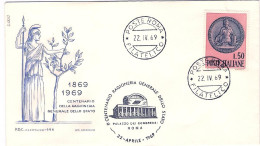 1969-ragioneria Generale Dello Stato Su Fdc Illustrata - FDC