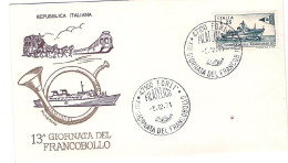 1971-XIII^giornata Del Francobollo Su Fdc Illustrata - FDC