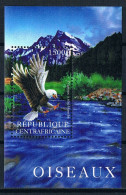 Bloc Sheet Oiseaux Rapaces Aigles Birds Of Prey  Eagles Raptors   Neuf  MNH **  Centrafricaine Central Africa 2001 - Aquile & Rapaci Diurni