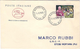 1970-Maria Montessori Su Fdc - FDC