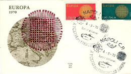 1970-Europa Su Fdc Illustrata,cachet - FDC