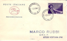 1970-Saverio Mercadante Su Fdc Viaggiata - FDC