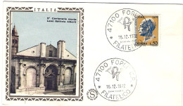 1972-Leon Battista Alberti Su Fdc Illustrata - FDC