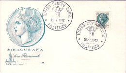 1972-L.300 Su Fdc Illustrata - FDC