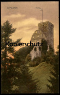 ALTE POSTKARTE ZAVELSTEIN RUINE 1925FLAGGE BAD TEINACH Burg Schloss Castle Chateau Ansichtskarte AK Cpa Postcard - Bad Teinach