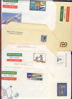 1977/99-lotticino Di Undici Biglietti Postale/aerogrammi Diversi, Tutti Perfetti - Postwaardestukken