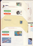 1977/99-lotticino Di Undici Biglietti Postale/aerogrammi Diversi, Tutti Perfetti - Entiers Postaux