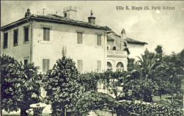 1925-cartolina Villa San Biagio (San Paolo Sabino) Annullo Frazionario Di S.Polo - Rieti