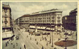 1938-cartolina Milano Via Dante Diretta In Olanda Affrancata 25c. Bimillenario A - Milano (Milan)